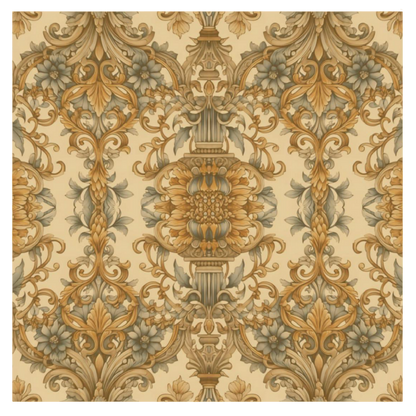 SCARF-OCHRE YELLOW ( 20x20 )