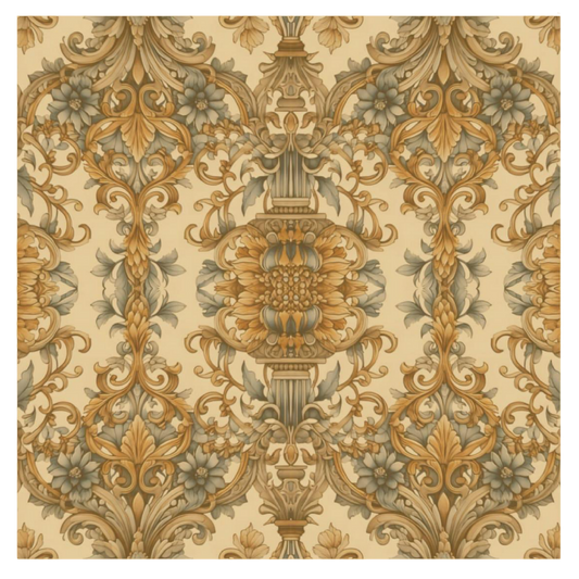 SCARF-OCHRE YELLOW ( 20x20 )