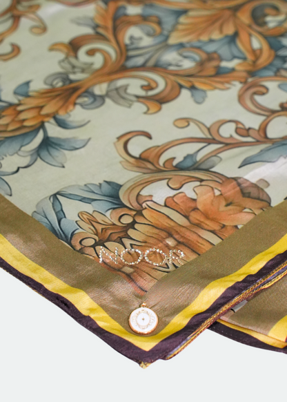 SCARF-OLIVE GREEN (35X70)