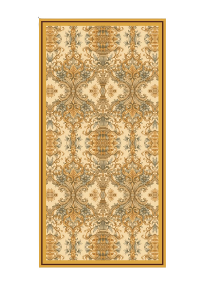 SCARF-OCHRE YELLOW  ( 35X70 )