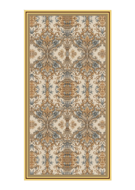 SCARF-OLIVE GREEN (36X36)