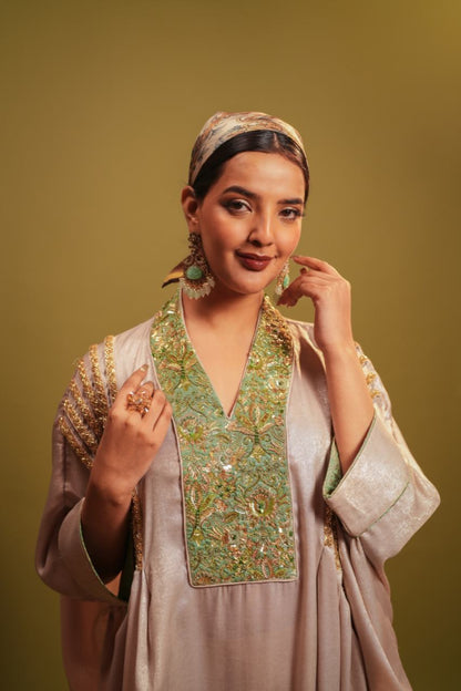 ZAREEN – Metallic Signature Set for Women