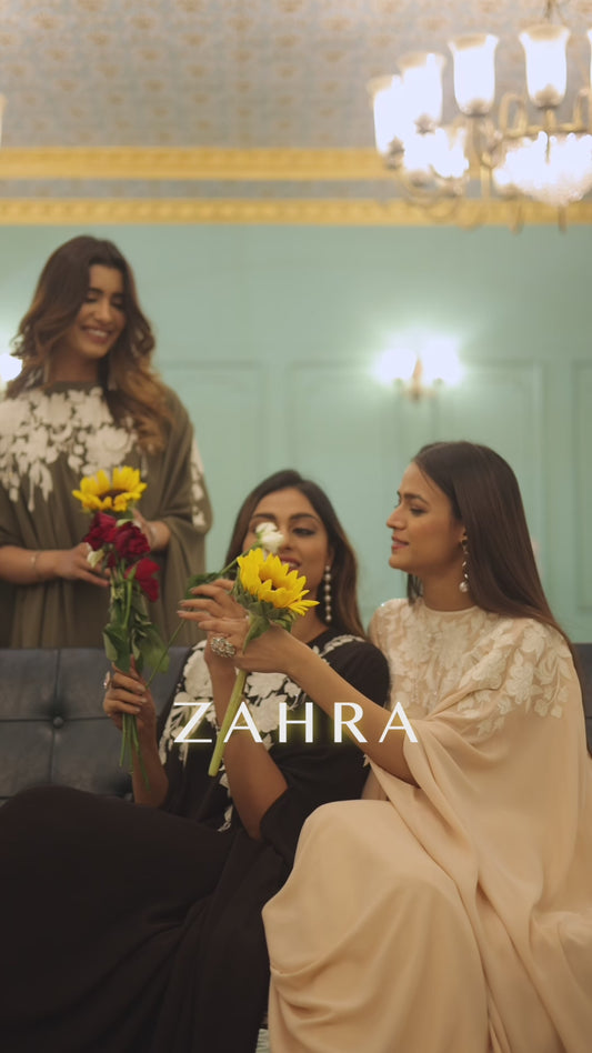 ZAHRA-OLIVE GREEN